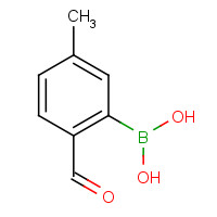 40138-17-8 2-Formyl-5-methylphenylboronic acid chemical structure
