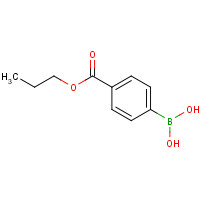 91062-38-3 4-Propoxycarbonylphenylboronic acid chemical structure