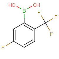 928053-97-8 5-Fluoro-2-(trifluoromethyl)phenylboronic acid chemical structure