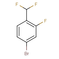 749932-17-0 4-Bromo-1-(difluoromethyl)-2-fluorobenzene chemical structure