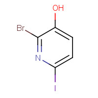 129611-32-1 2-Bromo-6-iodo-3-pyridinol chemical structure