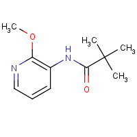 125867-19-8 N-(2-Methoxypyridin-3-yl)pivalamide chemical structure