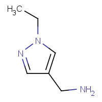 856696-09-8 (1-Ethyl-1H-pyrazol-4-yl)methylamine chemical structure