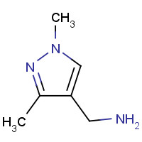 400756-28-7 (1,3-Dimethyl-1H-pyrazol-4-yl)methylamine chemical structure