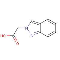 58037-05-1 2H-Indazol-2-ylacetic acid chemical structure