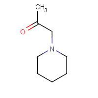 6784-61-8 1-Piperidin-1-ylacetone chemical structure