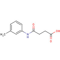 62134-48-9 4-[(3-Methylphenyl)amino]-4-oxobutanoic acid chemical structure