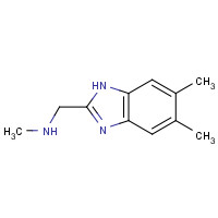 938458-93-6 N-[(5,6-Dimethyl-1H-benzimidazol-2-yl)methyl]-N-methylamine chemical structure