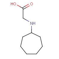 82017-41-2 (Cycloheptylamino)acetic acid chemical structure