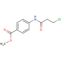 160313-42-8 Methyl 4-[(3-chloropropanoyl)amino]benzoate chemical structure