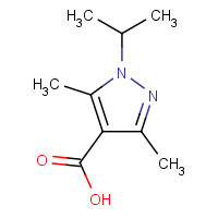 1007542-01-9 1-Isopropyl-3,5-dimethyl-1H-pyrazole-4-carboxylic acid chemical structure