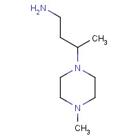 4553-30-4 3-(4-Methylpiperazin-1-yl)butan-1-amine chemical structure