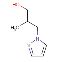 1007517-75-0 2-Methyl-3-(1H-pyrazol-1-yl)propan-1-ol chemical structure