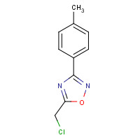 50737-29-6 5-(Chloromethyl)-3-(4-methylphenyl)-1,2,4-oxadiazole chemical structure