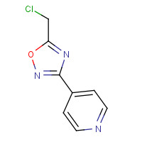 50737-35-4 4-[5-(Chloromethyl)-1,2,4-oxadiazol-3-yl]pyridine chemical structure
