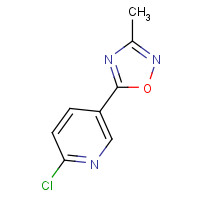 959240-62-1 2-Chloro-5-(3-methyl-1,2,4-oxadiazol-5-yl)pyridine chemical structure