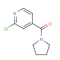 720693-06-1 2-Chloro-4-(pyrrolidin-1-ylcarbonyl)pyridine chemical structure