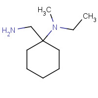 363626-93-1 N-[1-(Aminomethyl)cyclohexyl]-N-ethyl-N-methylamine chemical structure