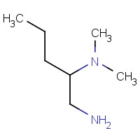 19764-60-4 N-[1-(Aminomethyl)butyl]-N,N-dimethylamine chemical structure