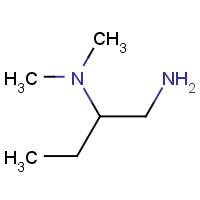 19764-59-1 N-[1-(Aminomethyl)propyl]-N,N-dimethylamine chemical structure