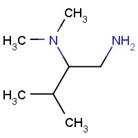 19764-61-5 N-[1-(Aminomethyl)-2-methylpropyl]-N,N-dimethylamine chemical structure