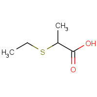 20461-87-4 2-(Ethylthio)propanoic acid chemical structure