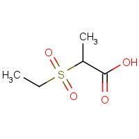 809279-05-8 2-(Ethylsulfonyl)propanoic acid chemical structure