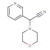 36740-09-7 Morpholin-4-yl(pyridin-3-yl)acetonitrile chemical structure