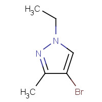 519018-28-1 4-Bromo-1-ethyl-3-methyl-1H-pyrazole chemical structure