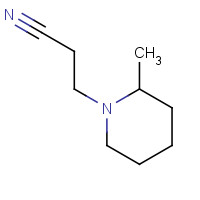 140837-33-8 3-(2-Methylpiperidin-1-yl)propanenitrile chemical structure