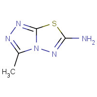 3176-51-0 3-Methyl[1,2,4]triazolo[3,4-b][1,3,4]thiadiazol-6-amine chemical structure