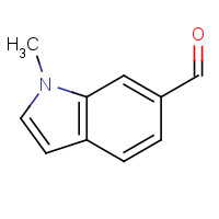 21005-45-8 1-Methyl-1H-indole-6-carbaldehyde chemical structure