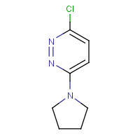 66346-85-8 3-Chloro-6-pyrrolidin-1-ylpyridazine chemical structure