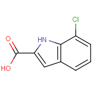 28899-75-4 7-Chloro-1H-indole-2-carboxylic acid chemical structure