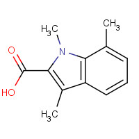 1015846-77-1 1,3,7-Trimethyl-1H-indole-2-carboxylic acid chemical structure