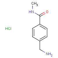 164648-64-0 4-(Aminomethyl)-N-methylbenzamide hydrochloride chemical structure