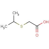 22818-59-3 (Isopropylthio)acetic acid chemical structure
