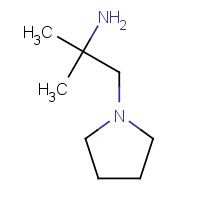 34155-39-0 1,1-Dimethyl-2-pyrrolidin-1-ylethylamine chemical structure