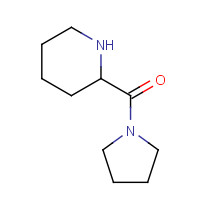 130605-98-0 2-(Pyrrolidin-1-ylcarbonyl)piperidine chemical structure