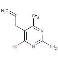 6957-86-4 5-Allyl-2-amino-6-methylpyrimidin-4-ol chemical structure