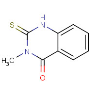 1705-09-5 2-Mercapto-3-methylquinazolin-4(3H)-one chemical structure
