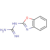 39123-82-5 N-1,3-Benzoxazol-2-ylguanidine chemical structure