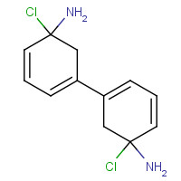 84-68-4 2,2'-Dichloro-1,1'-biphenyl-4,4'-diamine chemical structure