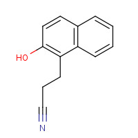 14233-73-9 3-(2-Hydroxy-1-naphthyl)propanenitrile chemical structure