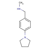 823188-79-0 N-Methyl-N-(4-pyrrolidin-1-ylbenzyl)amine chemical structure