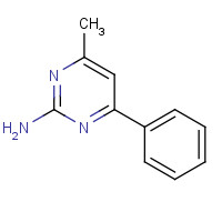 15755-15-4 4-Methyl-6-phenylpyrimidin-2-amine chemical structure