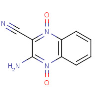 23190-84-3 3-Aminoquinoxaline-2-carbonitrile 1,4-dioxide chemical structure