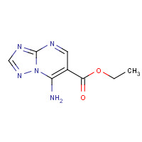 92673-40-0 Ethyl 7-amino[1,2,4]triazolo[1,5-a]pyrimidine-6-carboxylate chemical structure