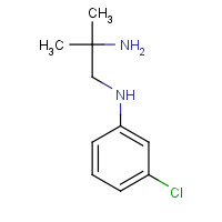 854650-27-4 N-(2-Amino-2-methylpropyl)-N-(3-chlorophenyl)amine chemical structure