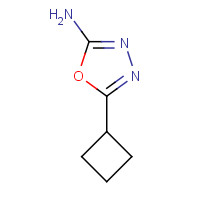 89464-84-6 5-Cyclobutyl-1,3,4-oxadiazol-2-amine chemical structure